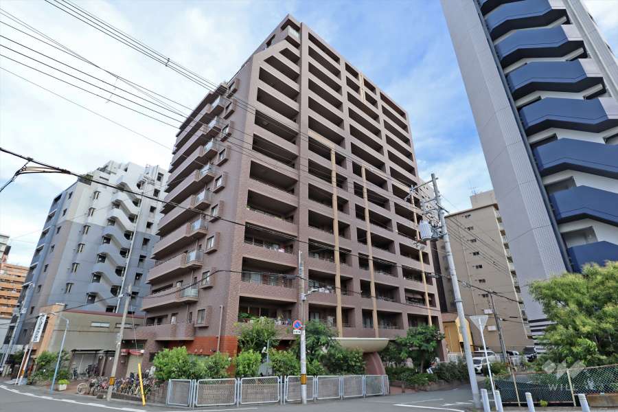 シティライフ西長堀リバーサイドの外観（北西側から）