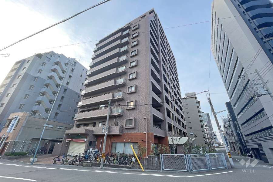 シティライフ西長堀リバーサイドの外観（北西側から）