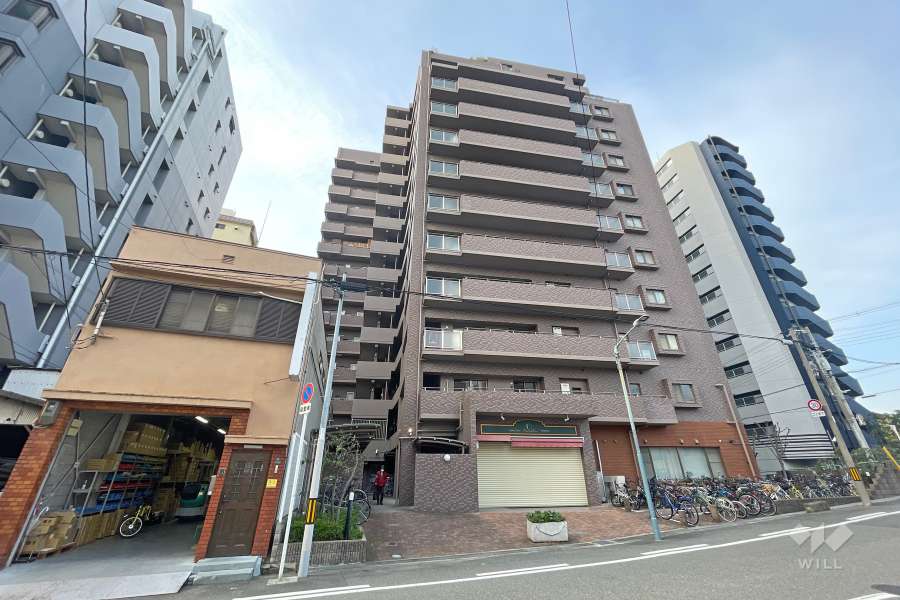 シティライフ西長堀リバーサイドの外観（北東側から）