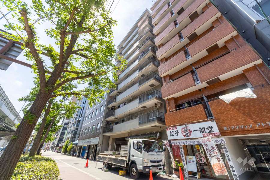 シャトーメルヘンの外観（東側から）