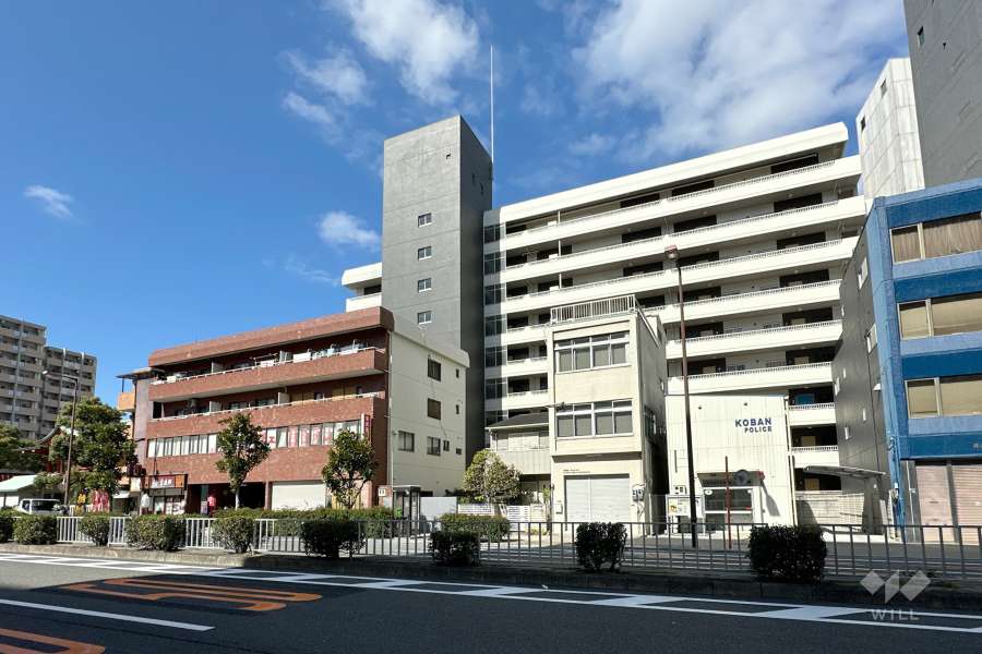 スイートピアオーケー九条の外観（北東側から）