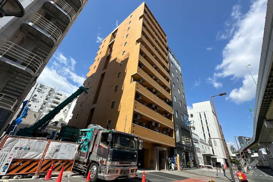 セレッソコート西心斎橋の外観（南東側から）