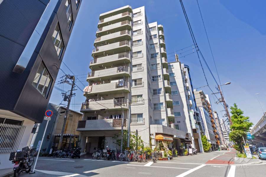 ダイアパレスの外観（南東側から）