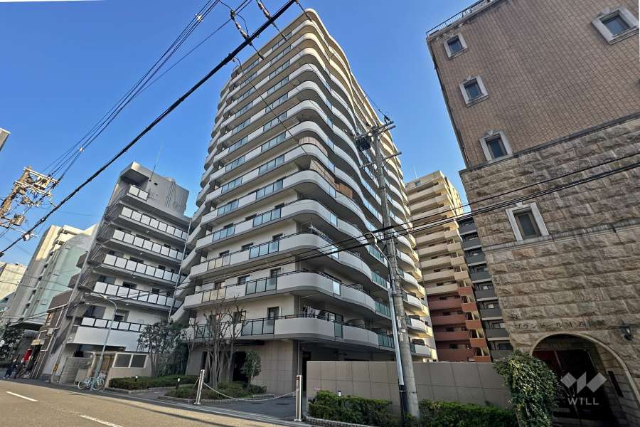 ディオフェルティ本町西の外観（北西側から）