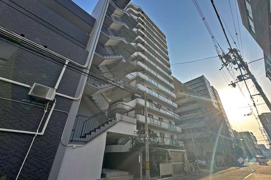 ディオフェルティ本町西の外観（北側から）