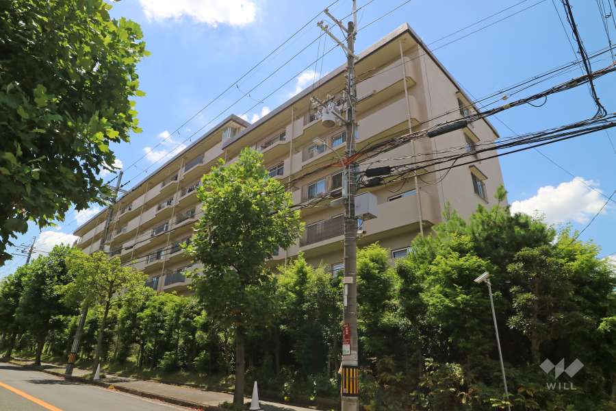 ＯＴＣセントラルハイツの外観（北東側から）