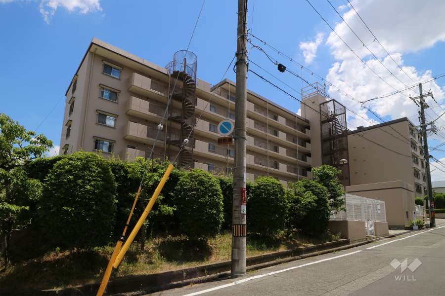 ＯＴＣセントラルハイツの外観（北西側から）