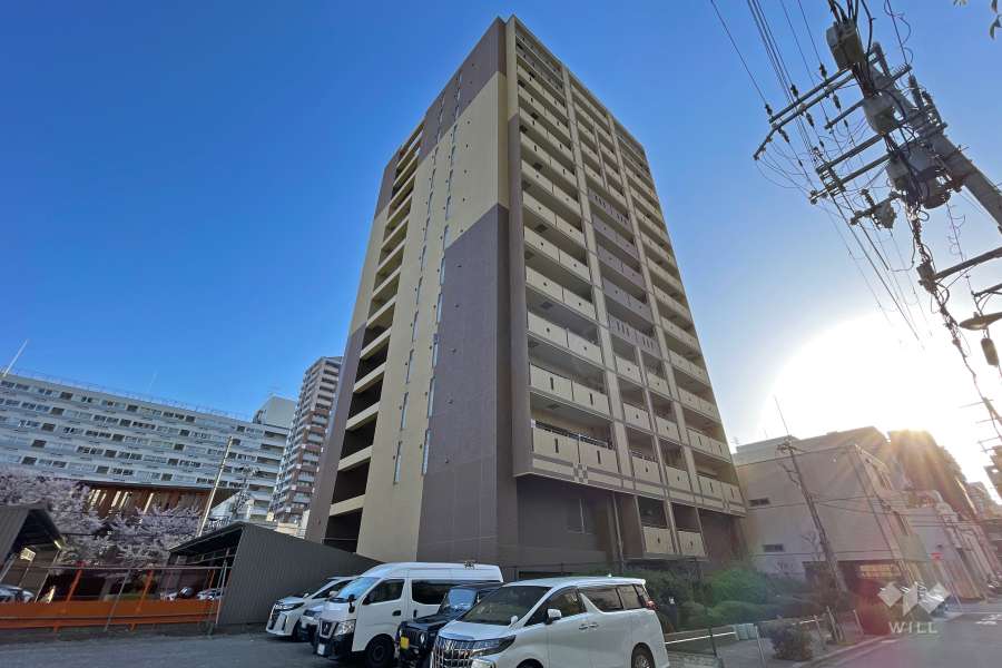ネバーランド南堀江の外観（南西側から）