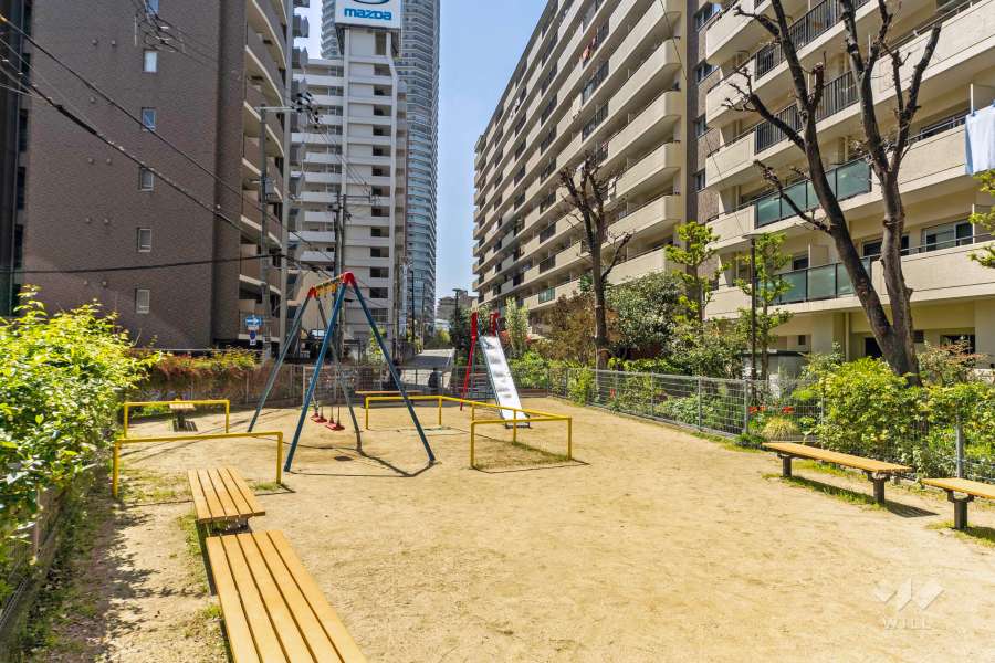 敷地内にある公園
