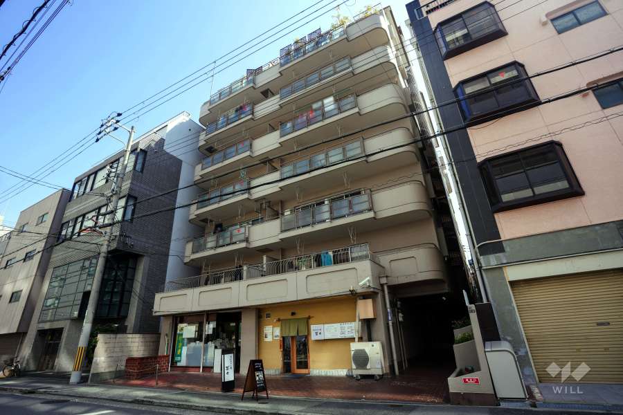 ハイマート西船橋の外観（北西側から）