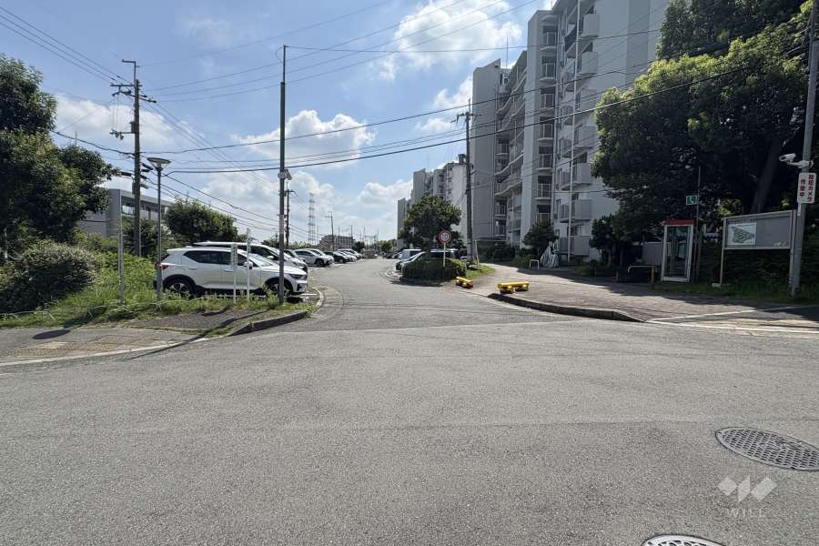 駐車場の出入口