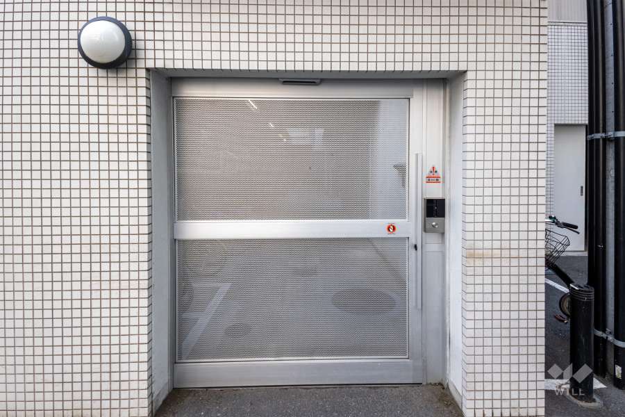 駐輪場の出入り口