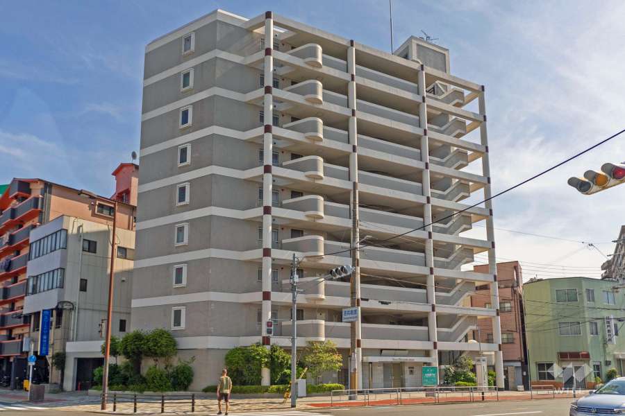 モアリッツ九条南の外観（北東側から）