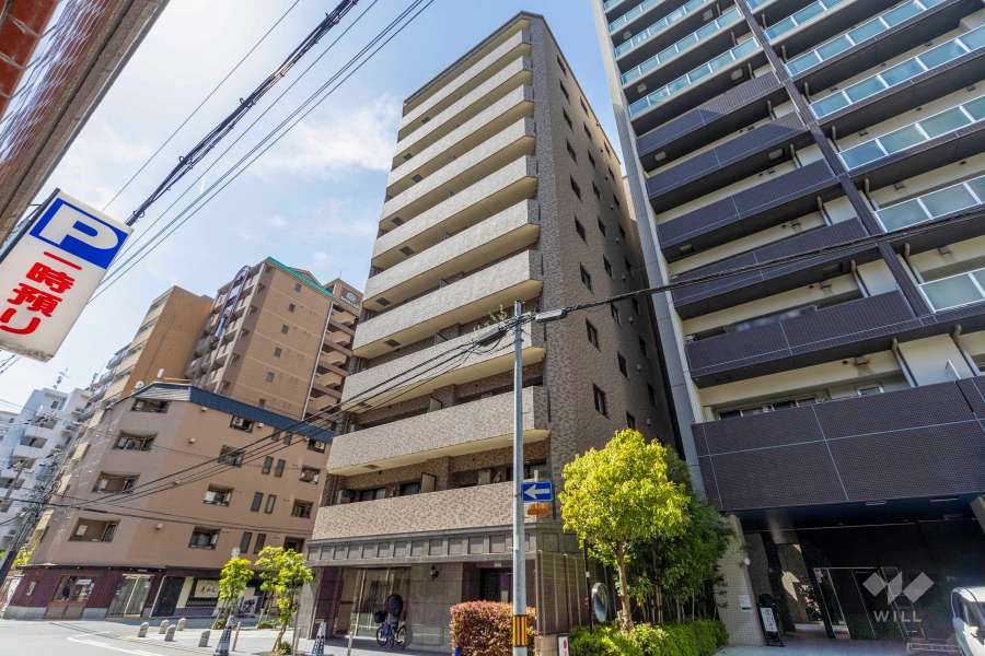 リーガル江戸堀の外観（東側から）