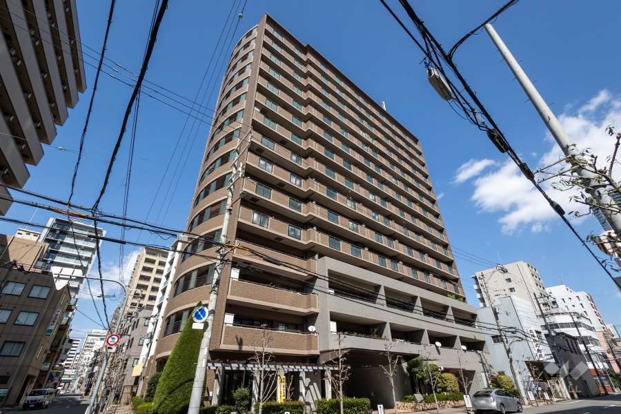 ルイシャトレ本町西の外観（南西側から）