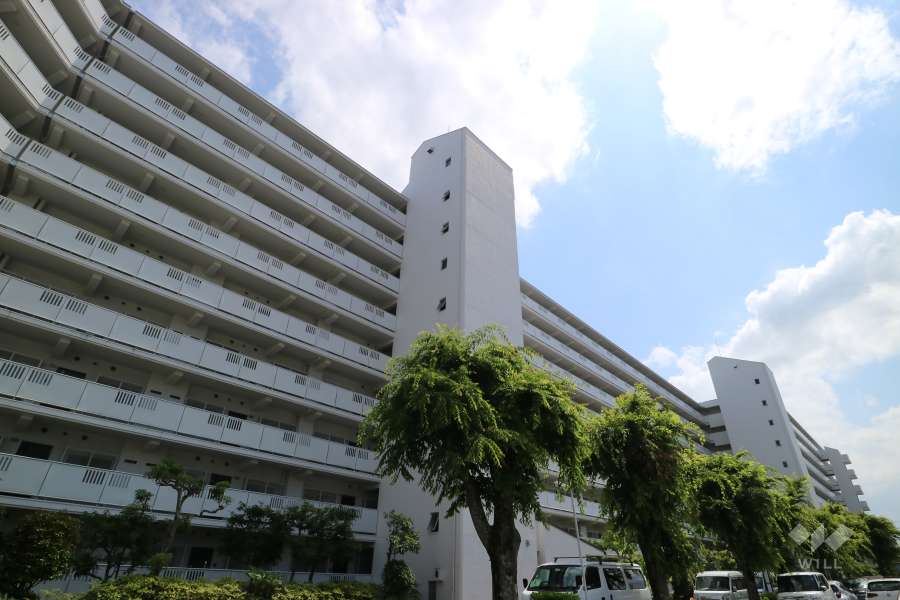 箕面東コーポラスの外観（北東側から）