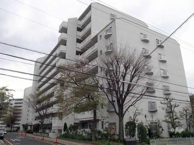 箕面東コーポラスの外観（北西側から）