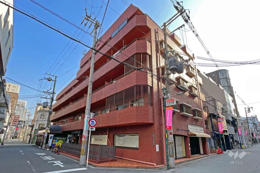 ロータリーライフ四ツ橋の外観（南西側から）
