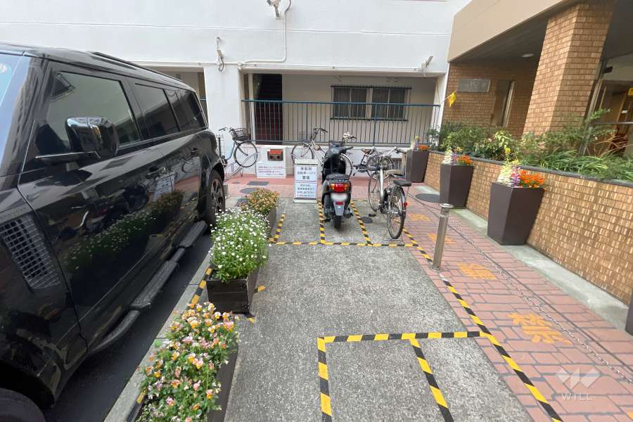 来客用駐輪場