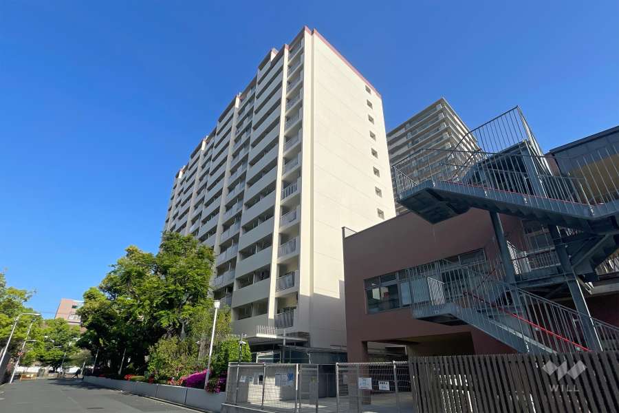 西長堀コーポの外観（南東側から）　