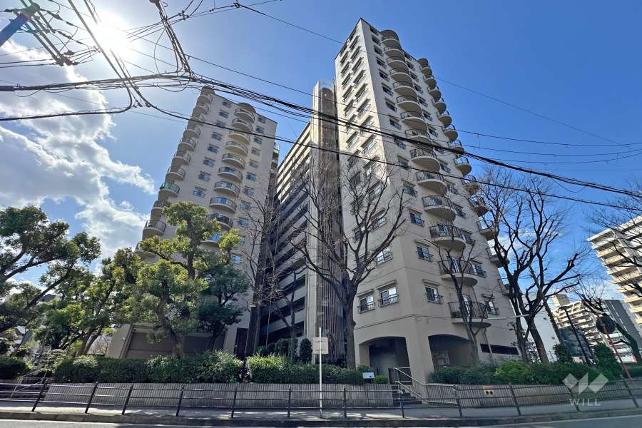 朝日プラザ長堀西の外観（北東側から）
