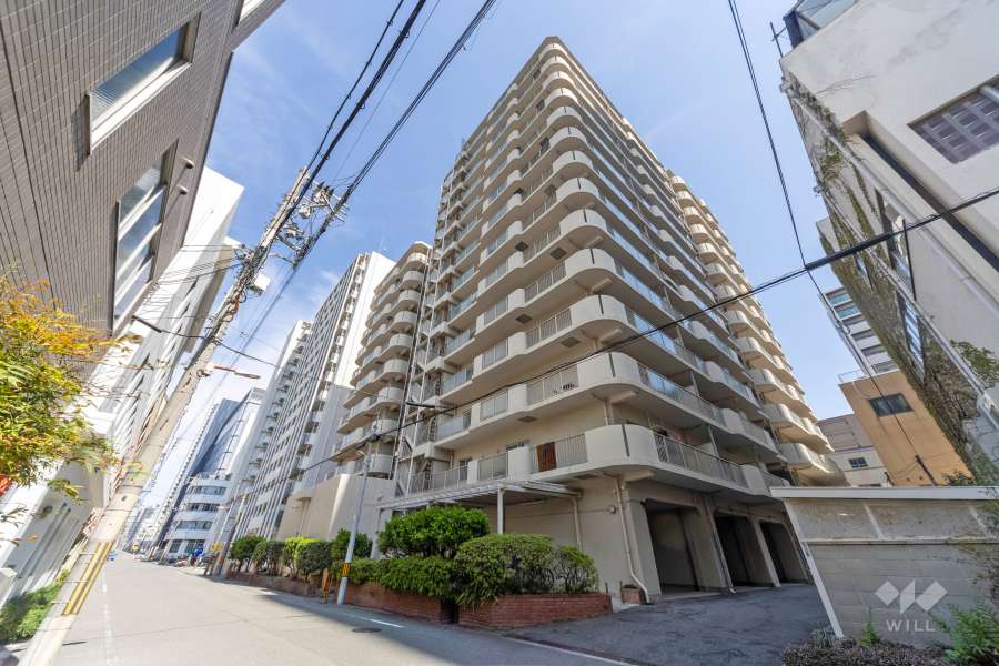 土佐堀コーポラスの外観（北西側から）