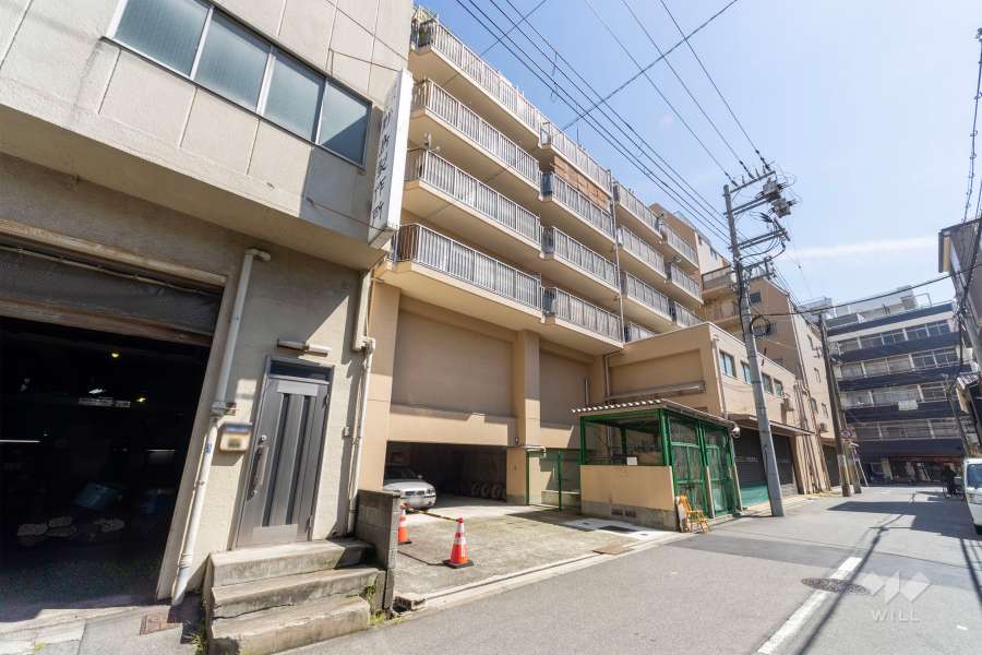 藤和九条コープの外観（北側から）