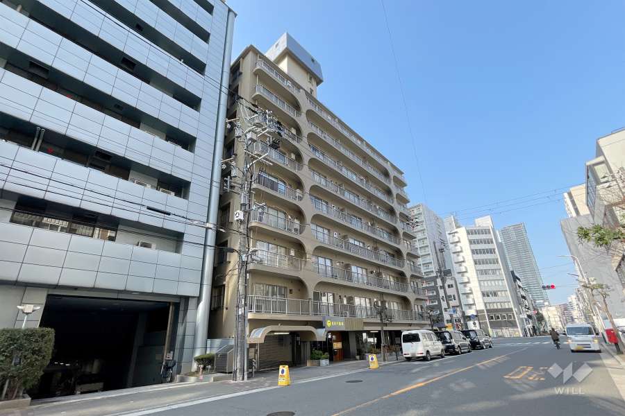 南堀江スカイハイツの外観（北東側から）