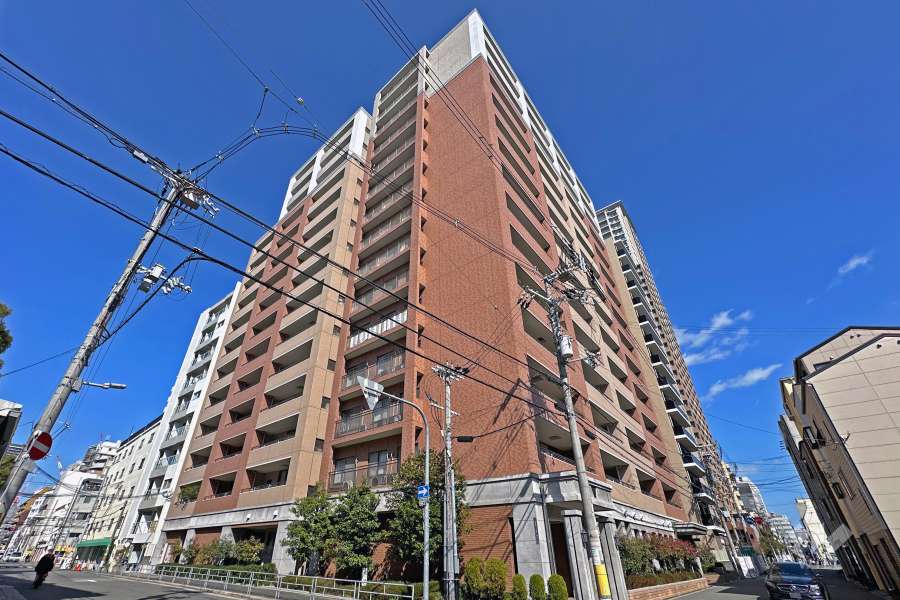 南堀江パークホームズの外観（南西側から）