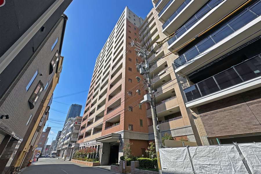南堀江パークホームズの外観（南東側から）