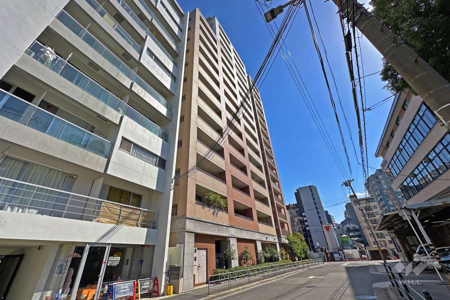 南堀江パークホームズの外観（北西側から）