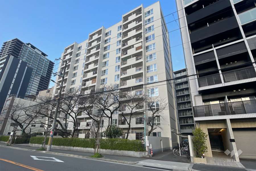 北堀江コーポの外観（北東側から）