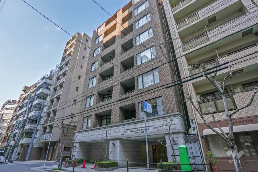 アーバンビュー大手前グランドステージの外観（南東側から）