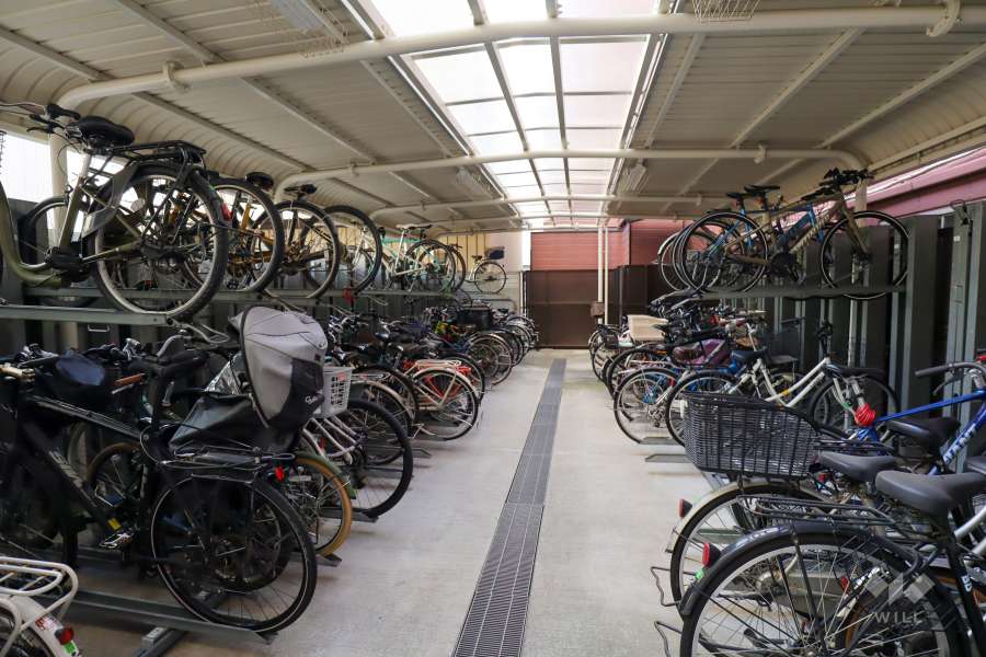 屋外駐輪場