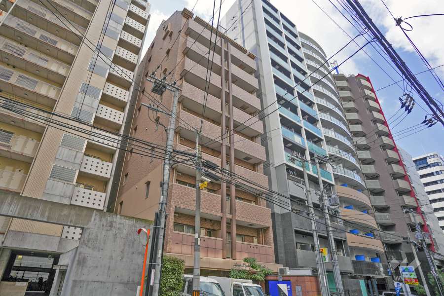 アスヴェル東本町の外観（北東側から）