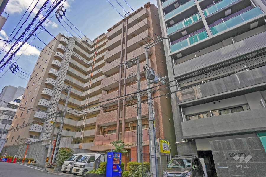 アスヴェル東本町の外観（北西側から）