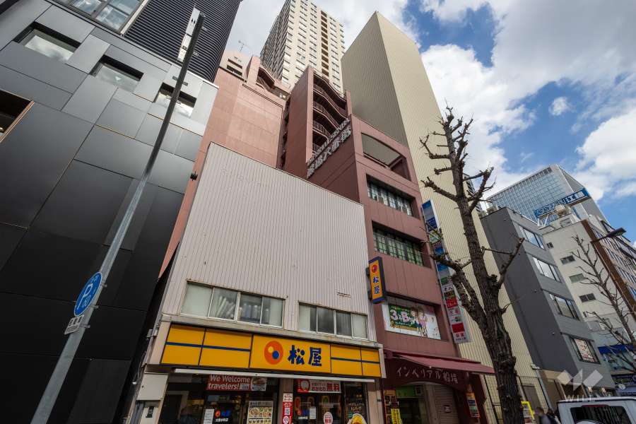 インペリアル船場の外観（南西側から）
