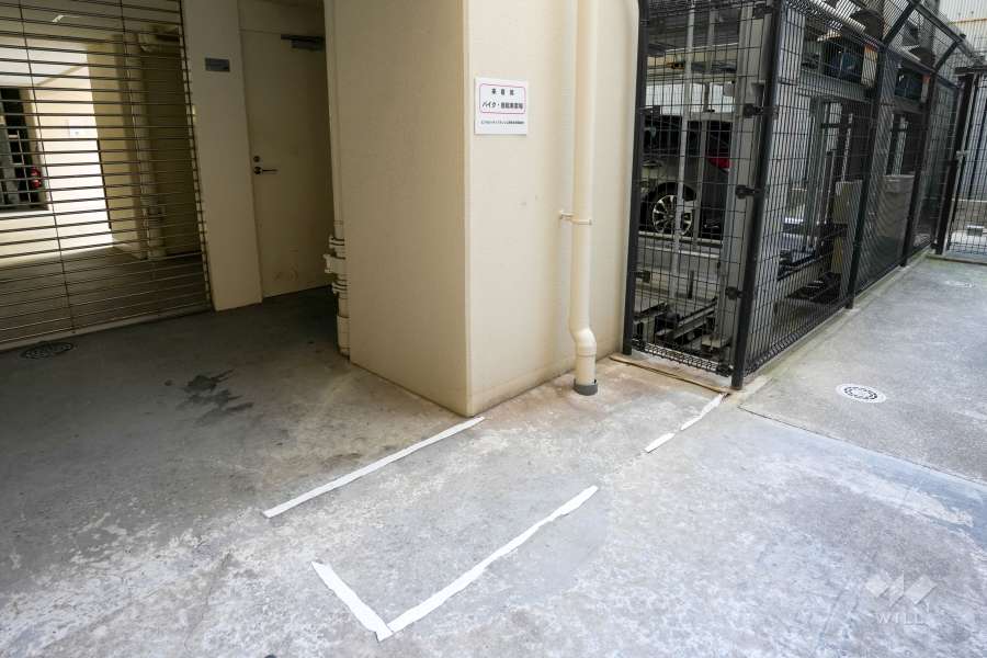 来客用駐輪場・バイク置場