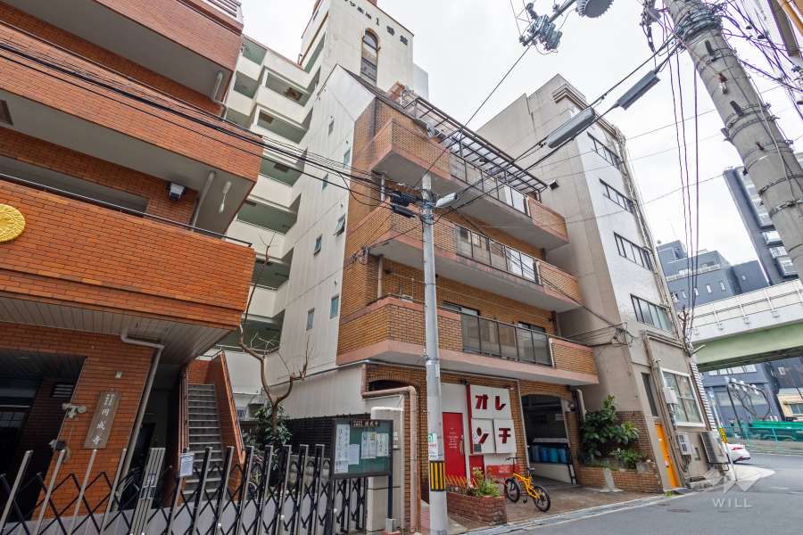 カサ高津1番館の外観（北西側から）