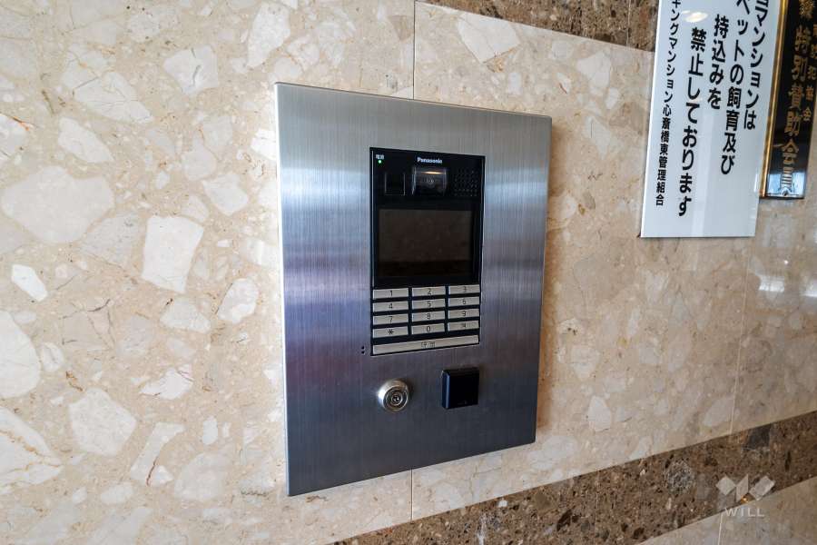 オートロックの操作盤