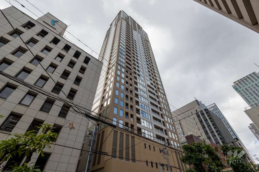 クラッシィタワー淀屋橋の外観（北東側から）