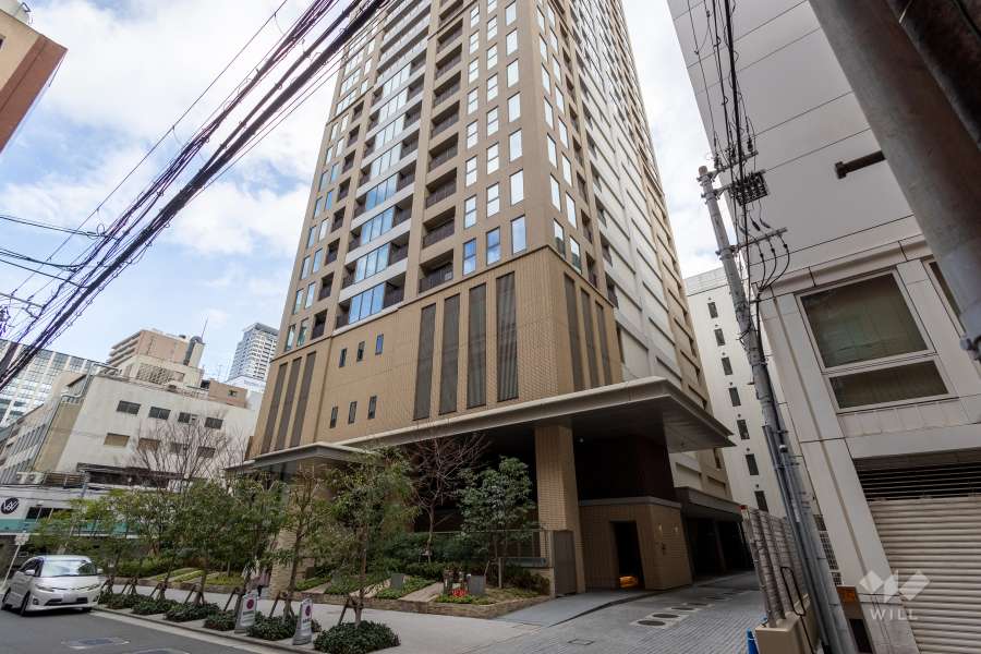 クラッシィタワー淀屋橋の外観（南西側から）