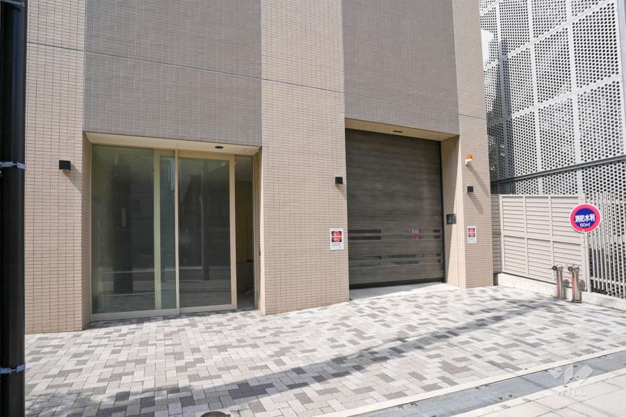 駐車場の出入り口