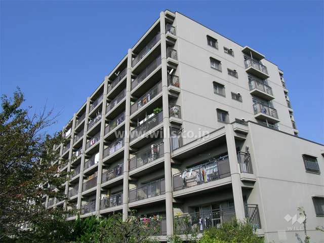 南東側から見た外観