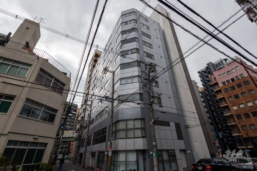 インテリジェンスビルの外観（南西側から）