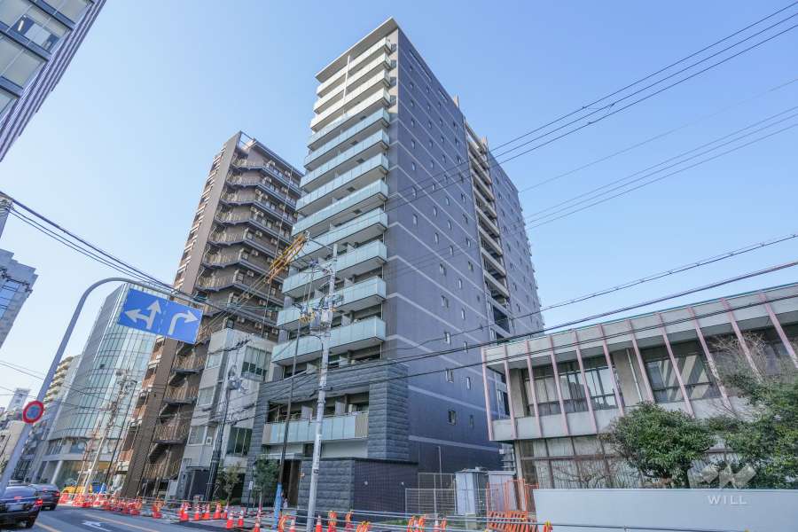 サンクレイドル大手前の外観（南東側から）