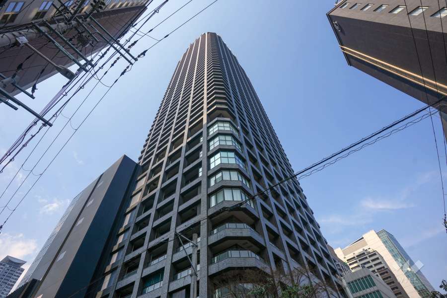 ザ・北浜タワーの外観（南東側から）