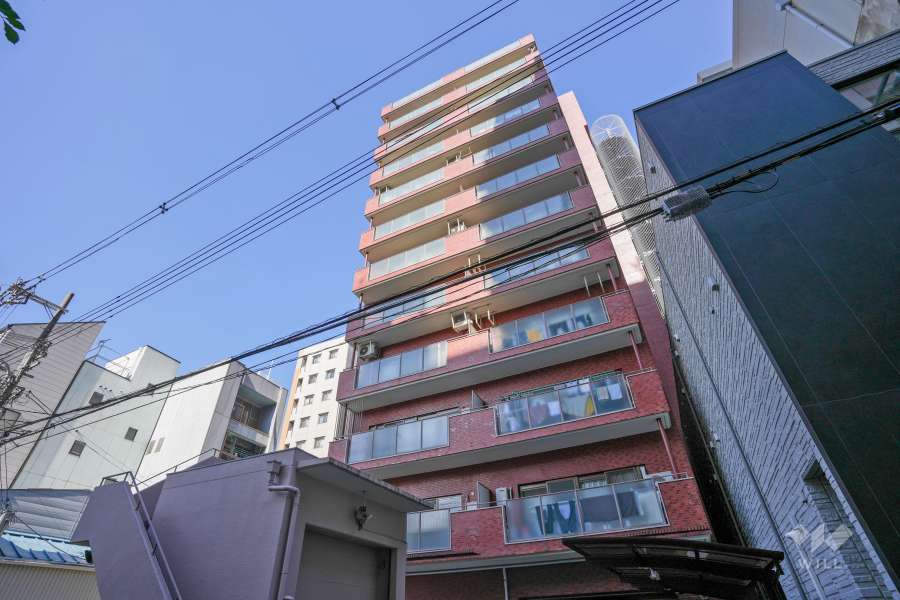 シャンボール内本町の外観（南東側から）