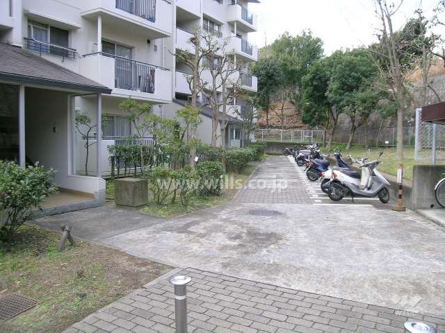 周辺は緑豊か