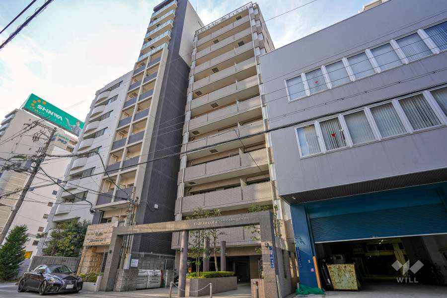 セレッソコート南船場の外観（北東側から）